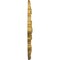Ekena Millwork Strasbourg Ceiling Medallion, Hand-Painted Iridescent Gold, 30 1/2"W x 20"H x 1 1/2"P CM30SGIGS - alternate 2